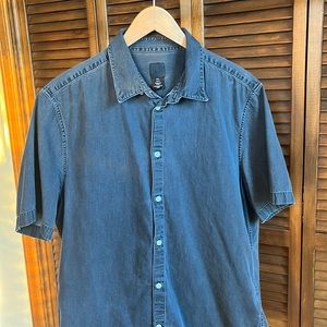 H&M Cotton Short Sleeve Button Down